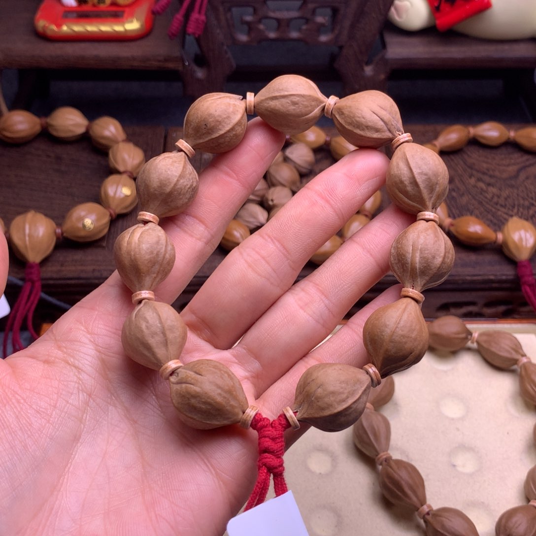 橄榄核手串/手链溜*猫梅林铁核17/22