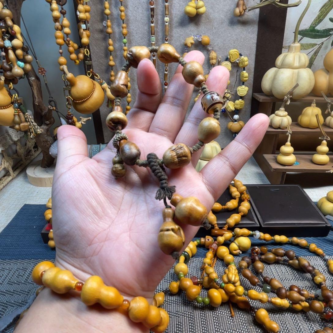 洛*天然葫芦手工制作