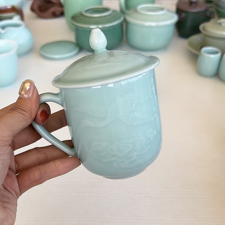 小米茶器龙泉青瓷