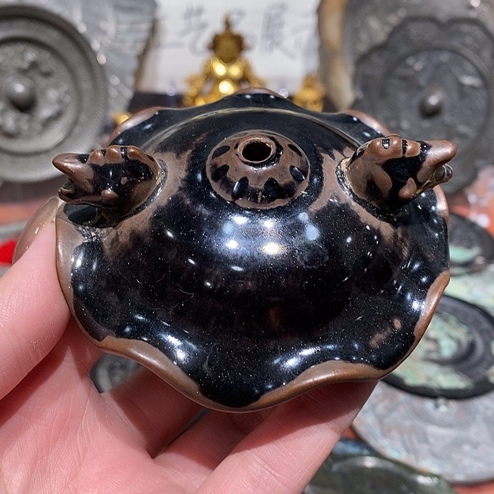 陶摆件盘8888888877水滴