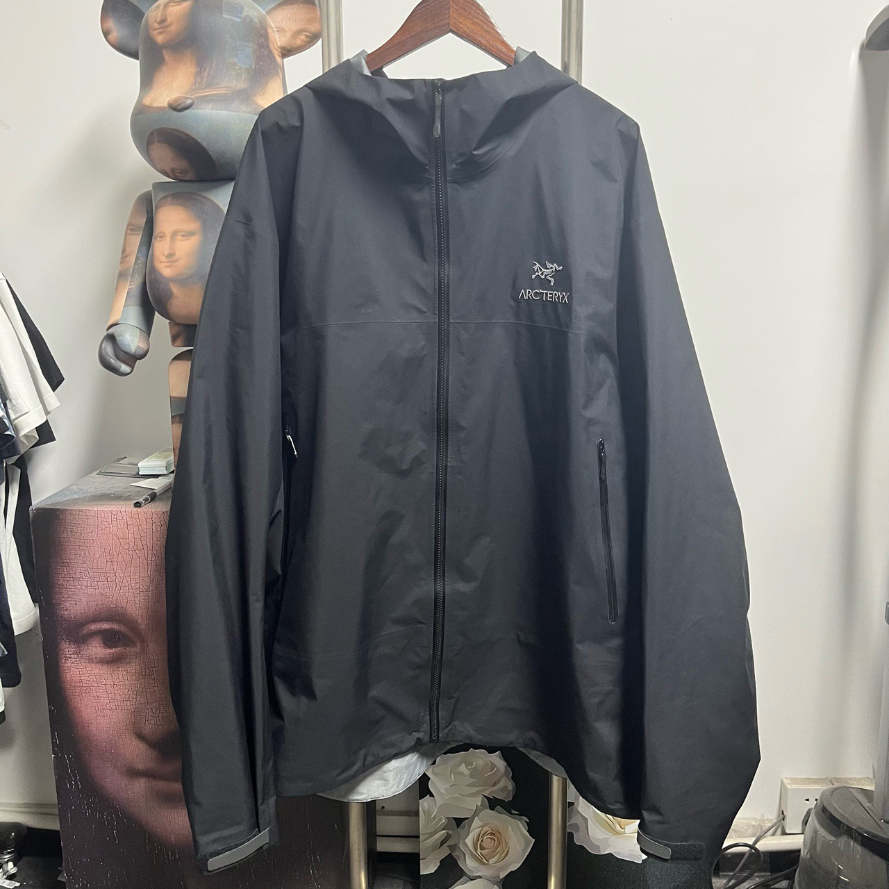 99新 ARC'TERYX/始祖鸟 BETA冲锋衣N2516XXXL衣长84胸围78