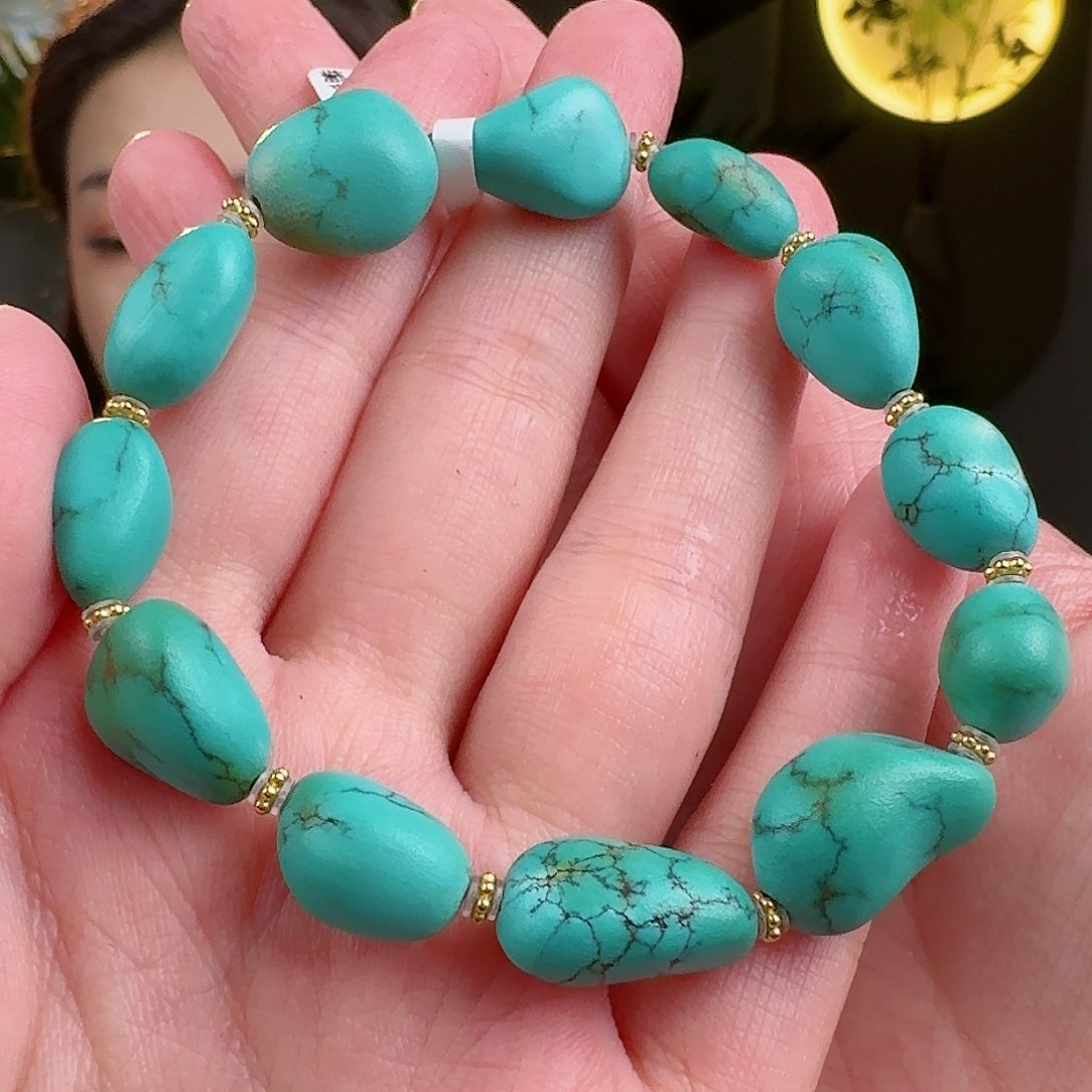 绿松石珠宝奇石未镶嵌