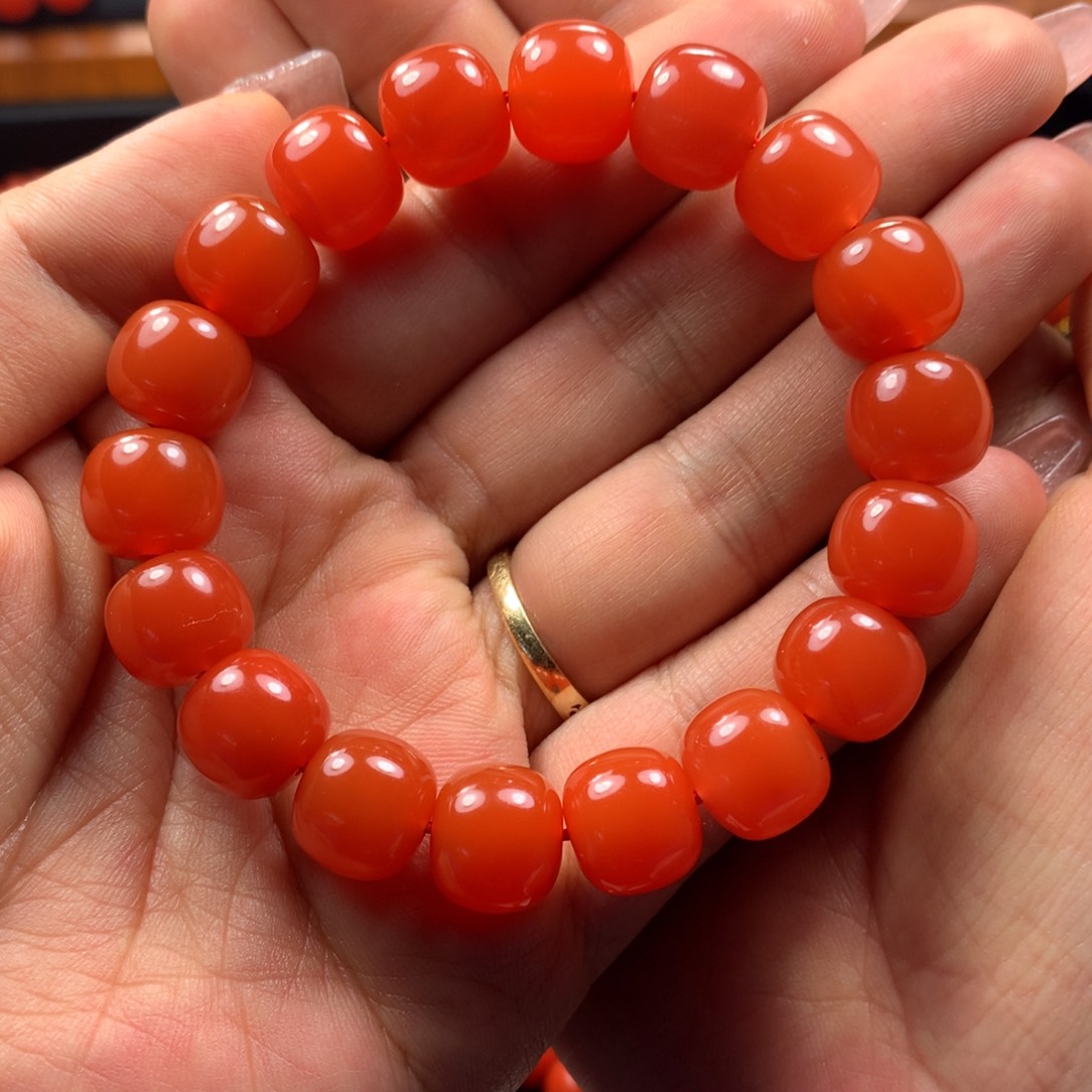 南红玛瑙单圈未镶嵌同**校