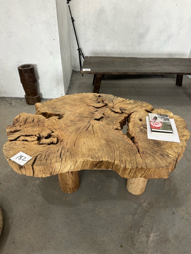 侘寂风异形小茶桌