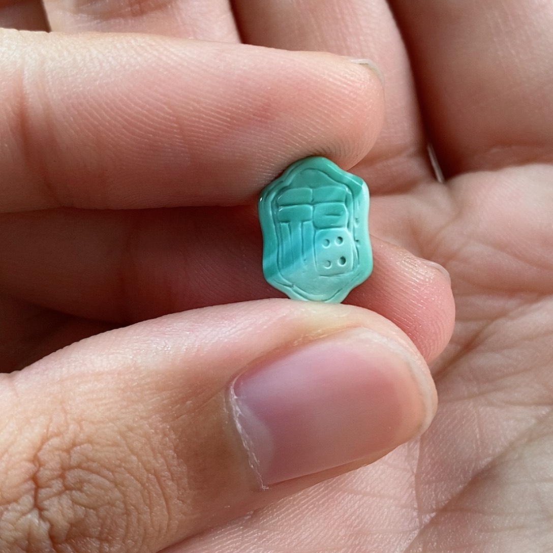 绿松石珠宝奇石未镶嵌