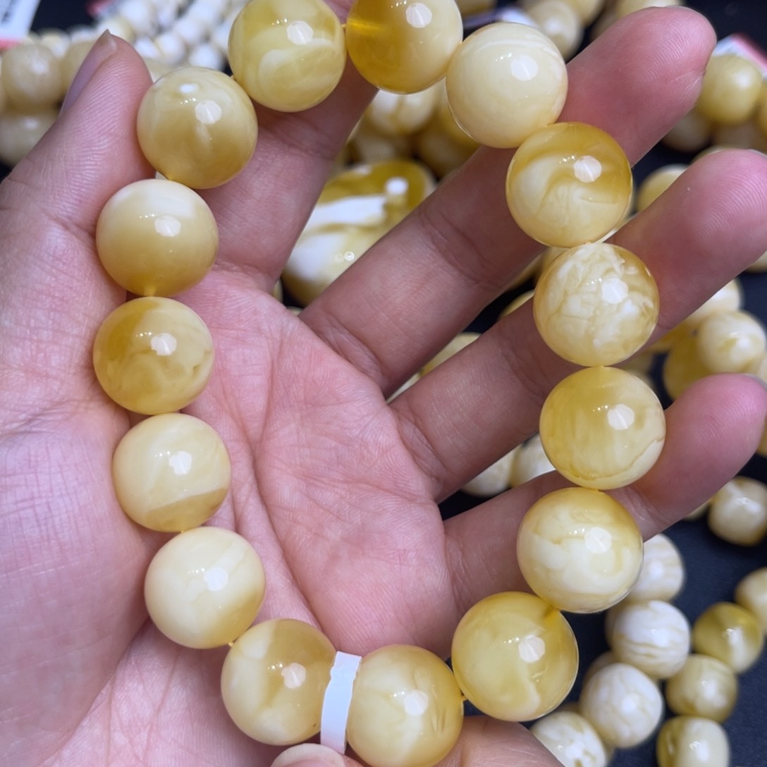 裸石琥珀未镶嵌尺寸15