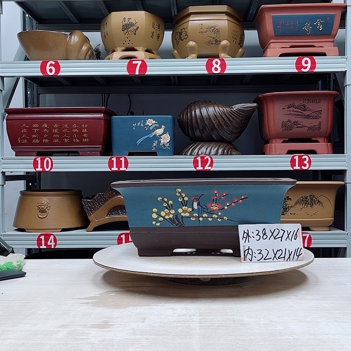 紫砂花盆紫砂花盆