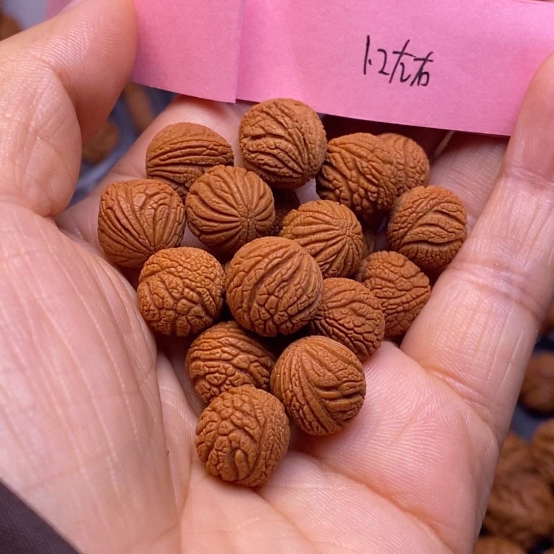 秦岭龙纹桃核20颗