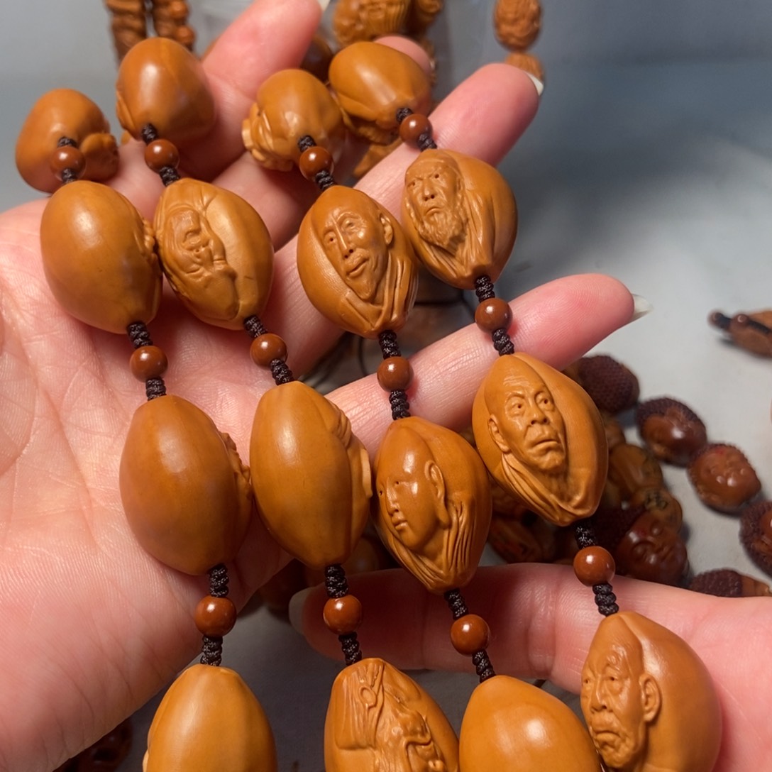 橄榄核手串/手链三疯写实十八罗汉19