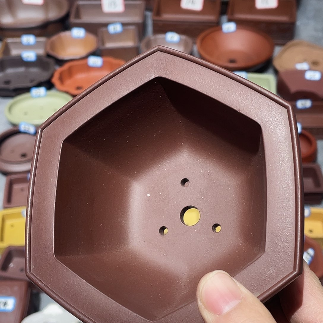 紫砂紫砂小盆微瑕9.5*5