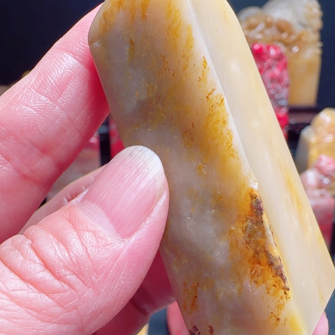 昌化石田黄石印章