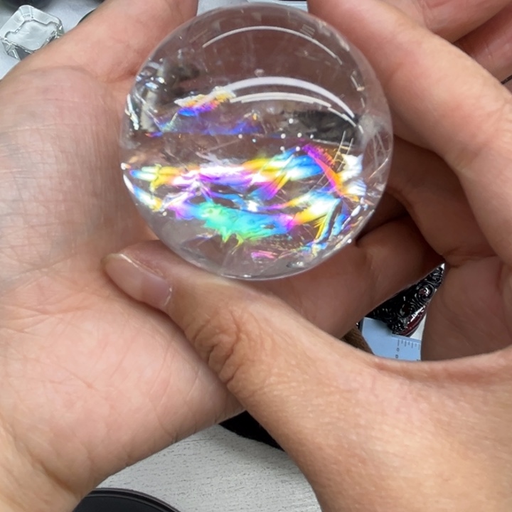 水晶水晶摆件未镶嵌追**月