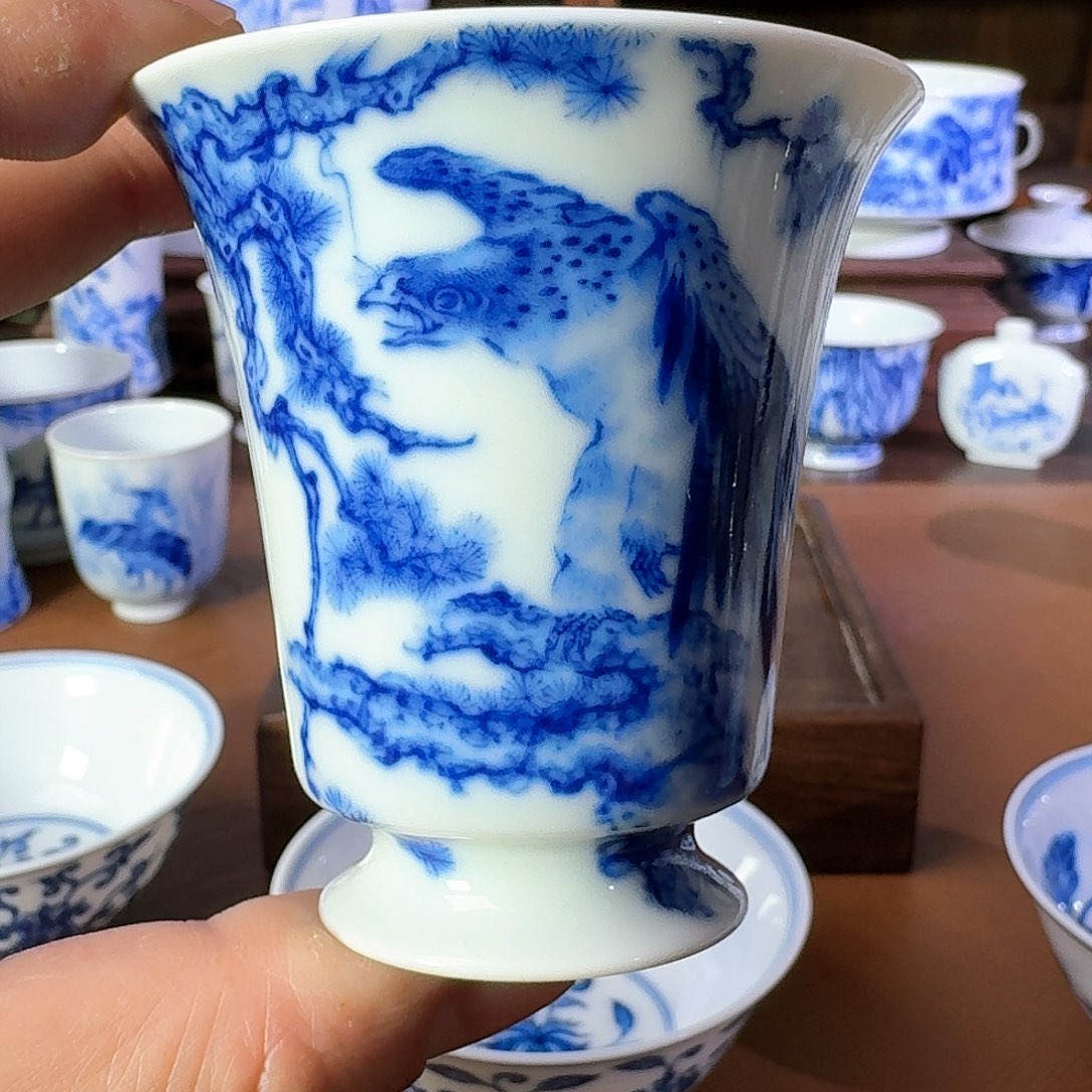 杯青花瓷器等多种工艺