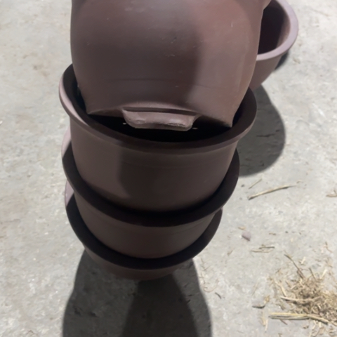 紫砂花盆     50-4。 18-14