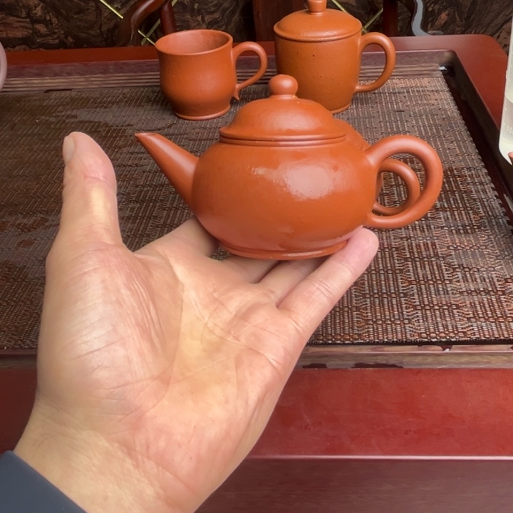 W***晨茶壶紫砂黄龙山朱泥、手磨料
