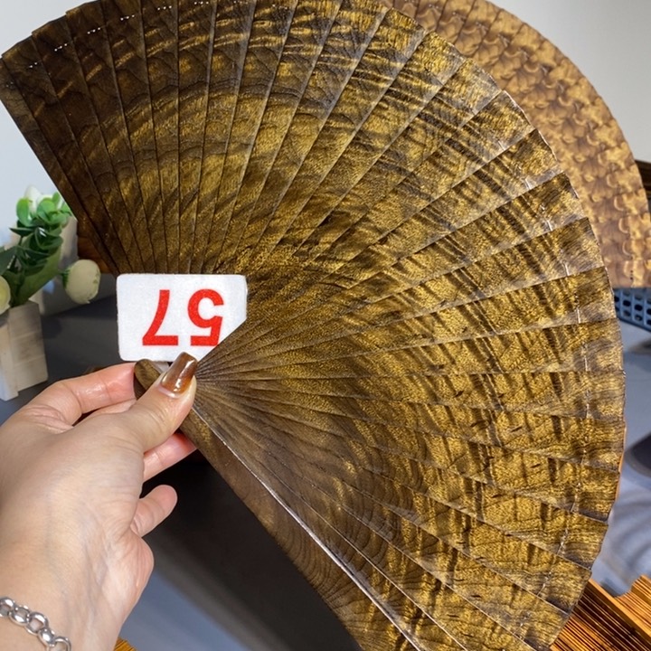 金丝楠胡*梁金丝楠木扇子