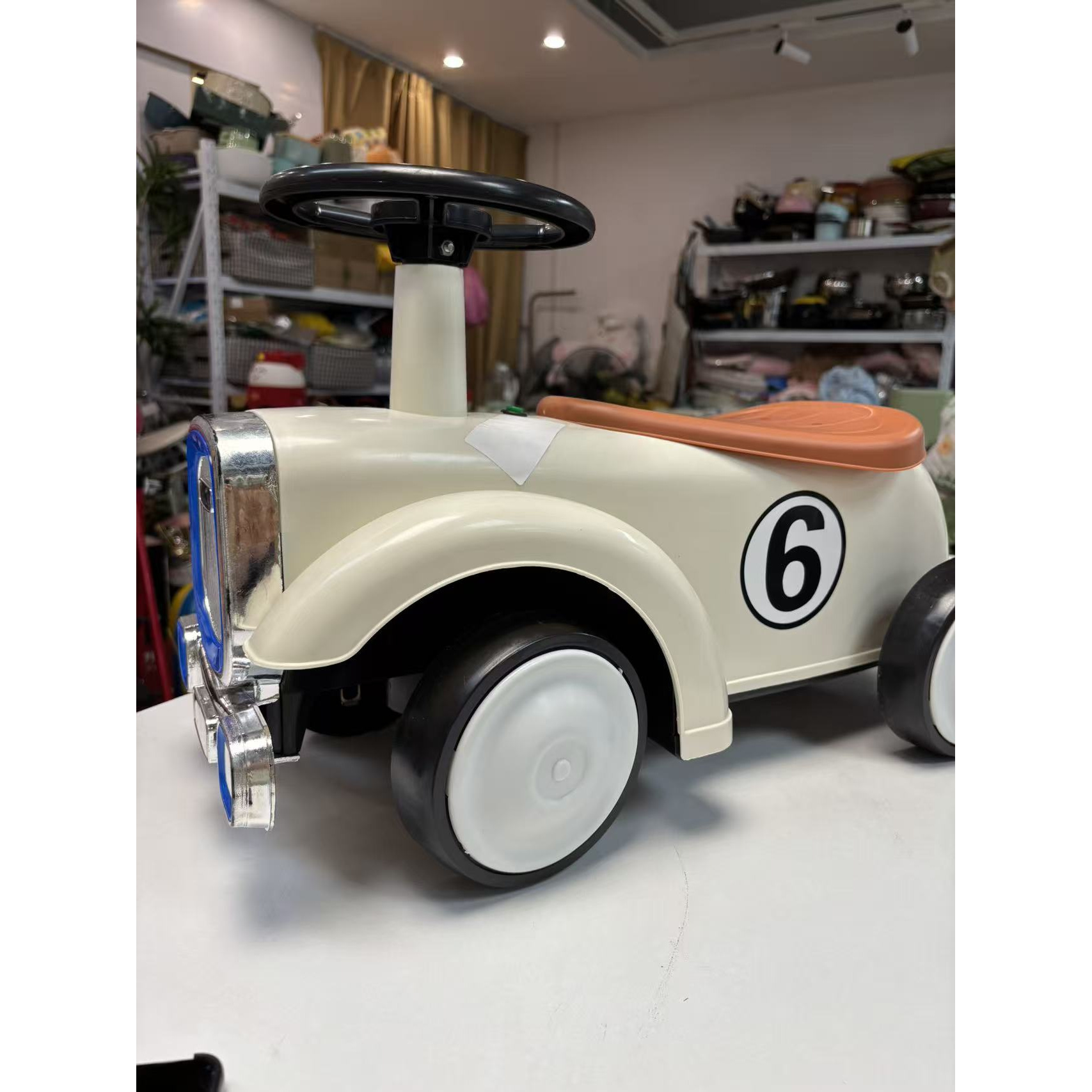 儿童滑行车复古老爷车溜溜车妞妞车学步车随机发 RS