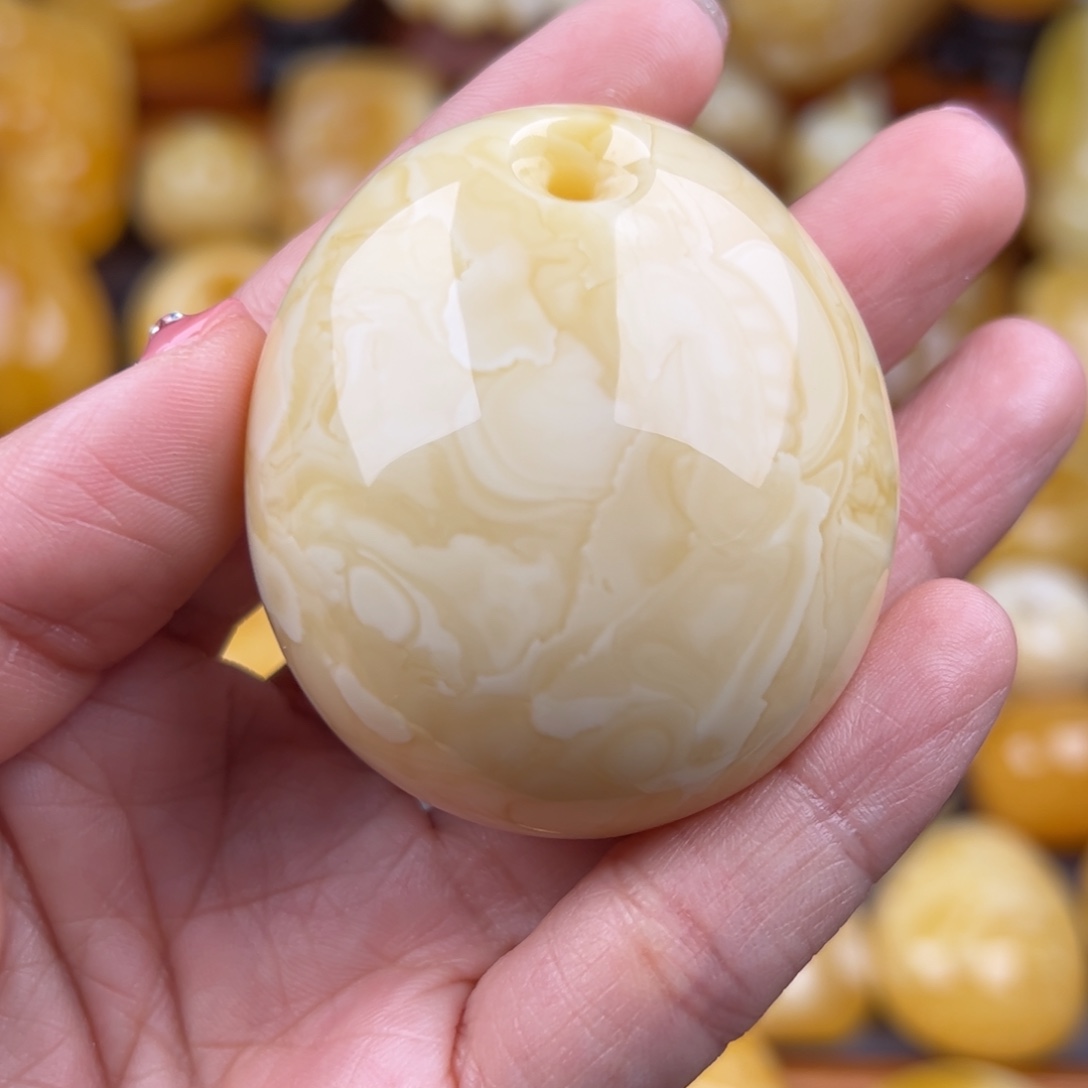 琥珀裸石未镶嵌纯天然琥珀蜜蜡无优化