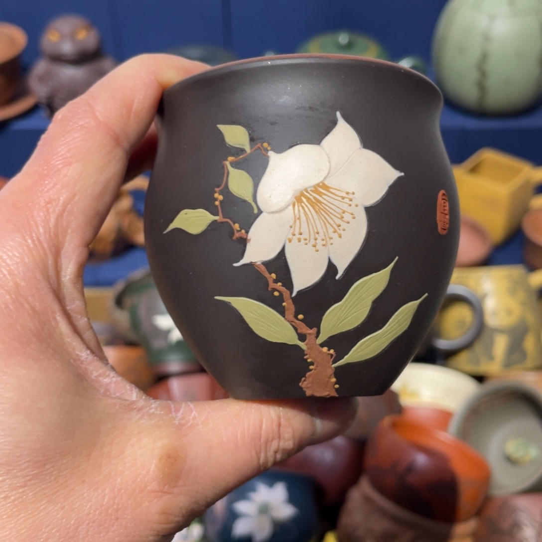 原矿紫砂手工主人杯