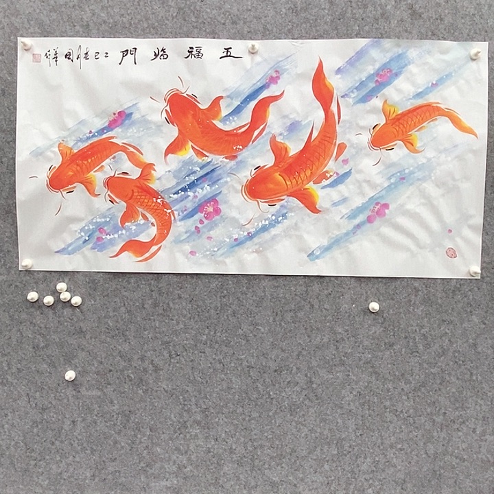 国画刘国华作品手绘，111