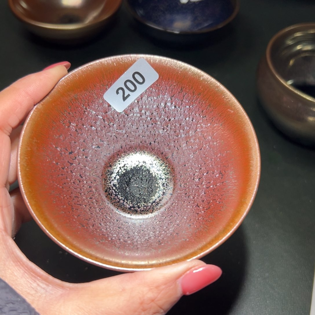 *****茶盏全手工原矿原釉建盏