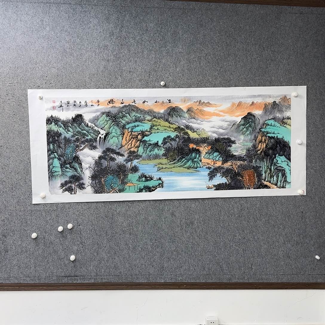 书法书法作品多次参加