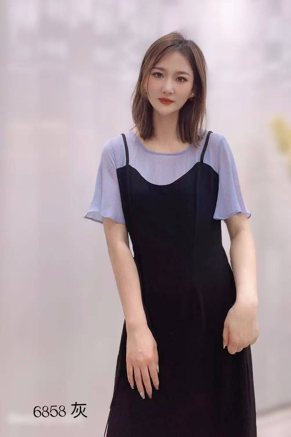 女士连衣裙百搭6858-A947-娇