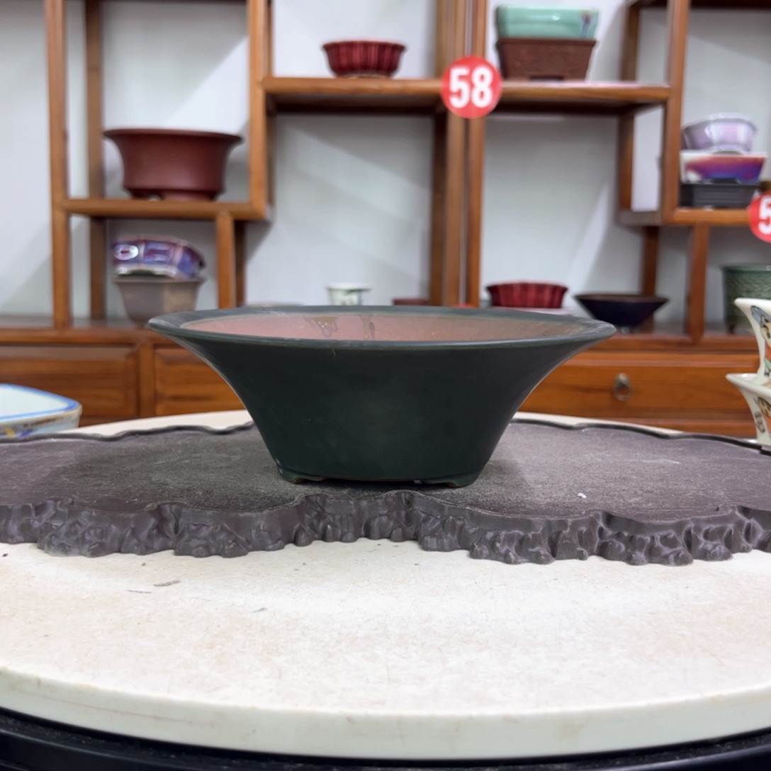 紫砂花盆瑕疵6.5-19。。。。