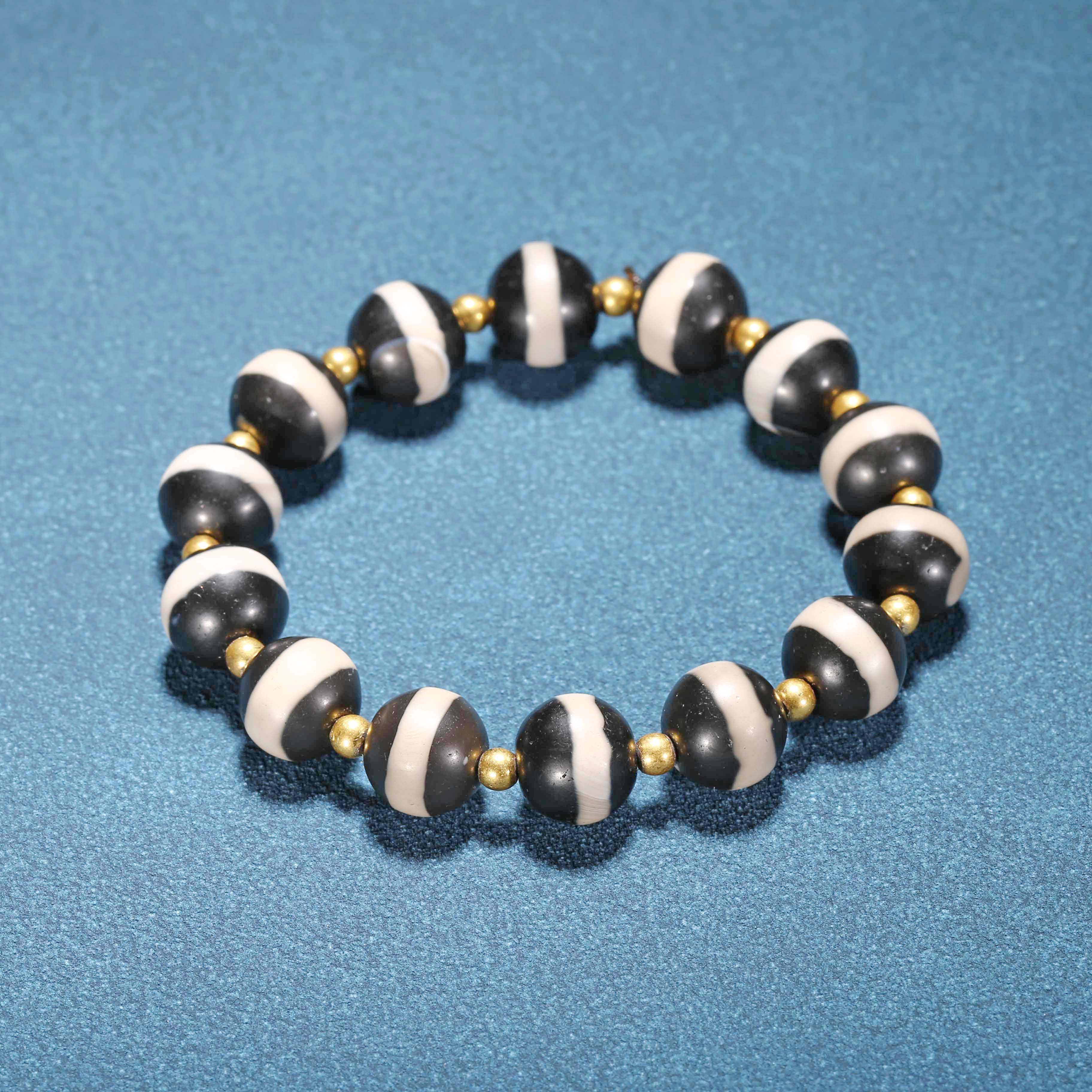 【济文阁】JZYM20121608民国 药师玛瑙珠手串