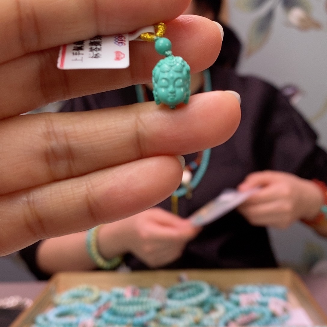 绿松石珠宝奇石未镶嵌