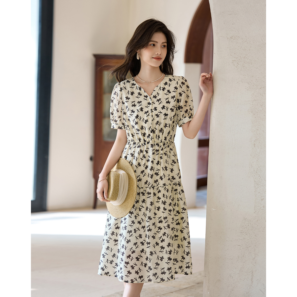 【籽言专属】法式洋气减龄连衣裙AN25X5000