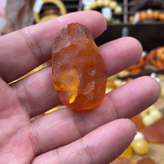 手链琥珀未镶嵌吊坠