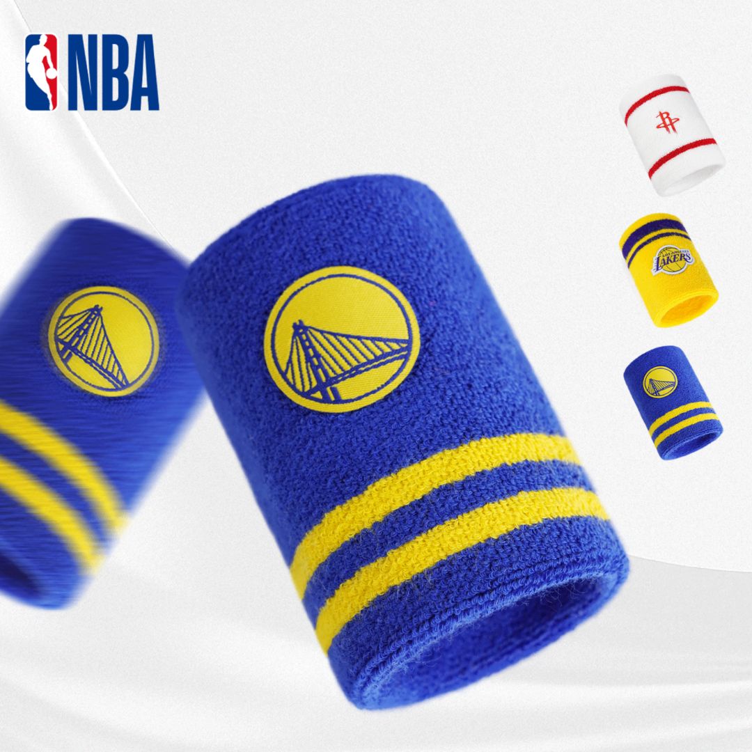 NBA官方球迷运动篮球护腕高弹运动训练防扭伤健身擦汗手腕护套