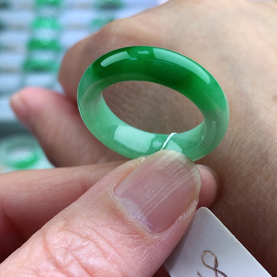 未镶嵌戒指翡翠18号