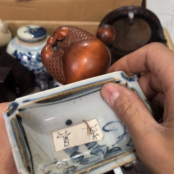 陶瓷孤品单件车里拍