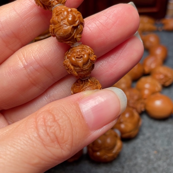 橄榄核吊坠卷**长橄榄核