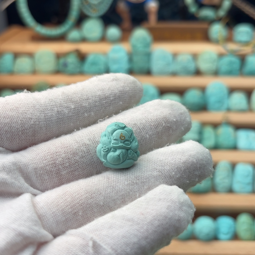 绿松石未镶嵌配饰