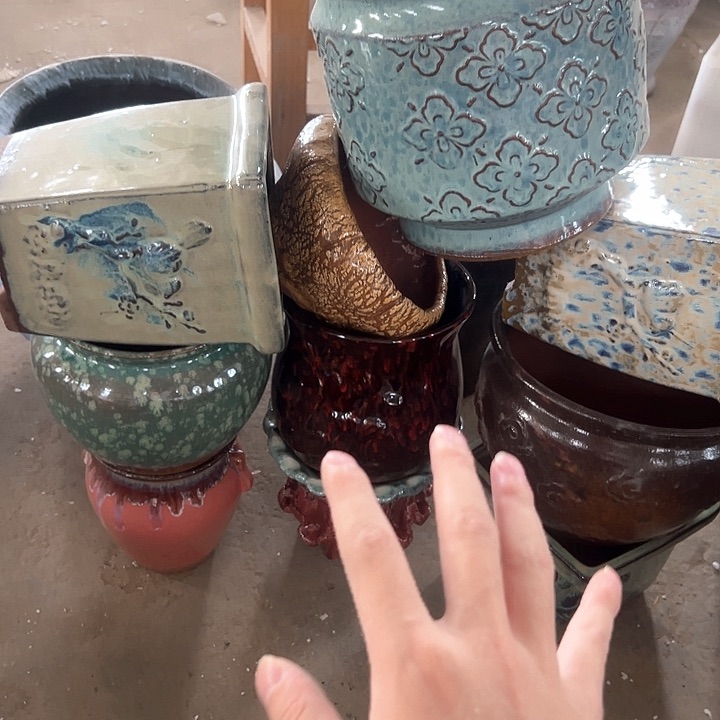 紫砂花盆花盆花盆花盆花色跑得快