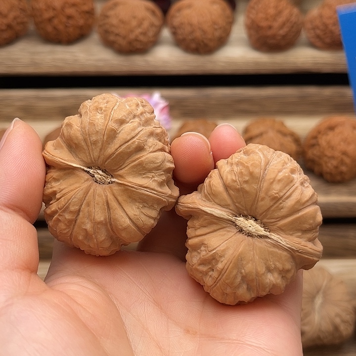 吊坠文玩核桃全品白茬南瓜墩43