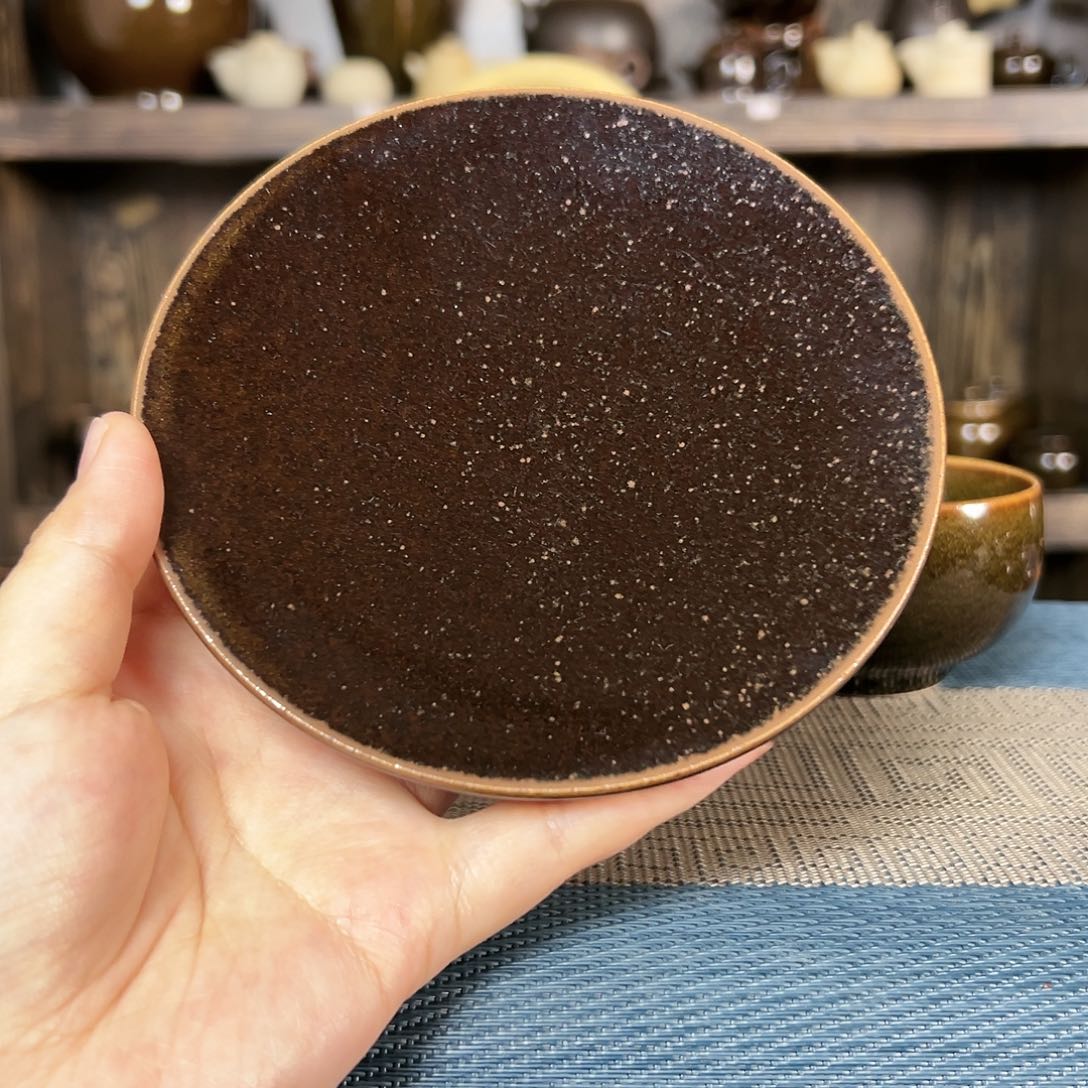 纯手工原矿釉壶承