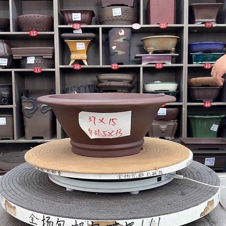 紫砂花盆紫砂的颜色