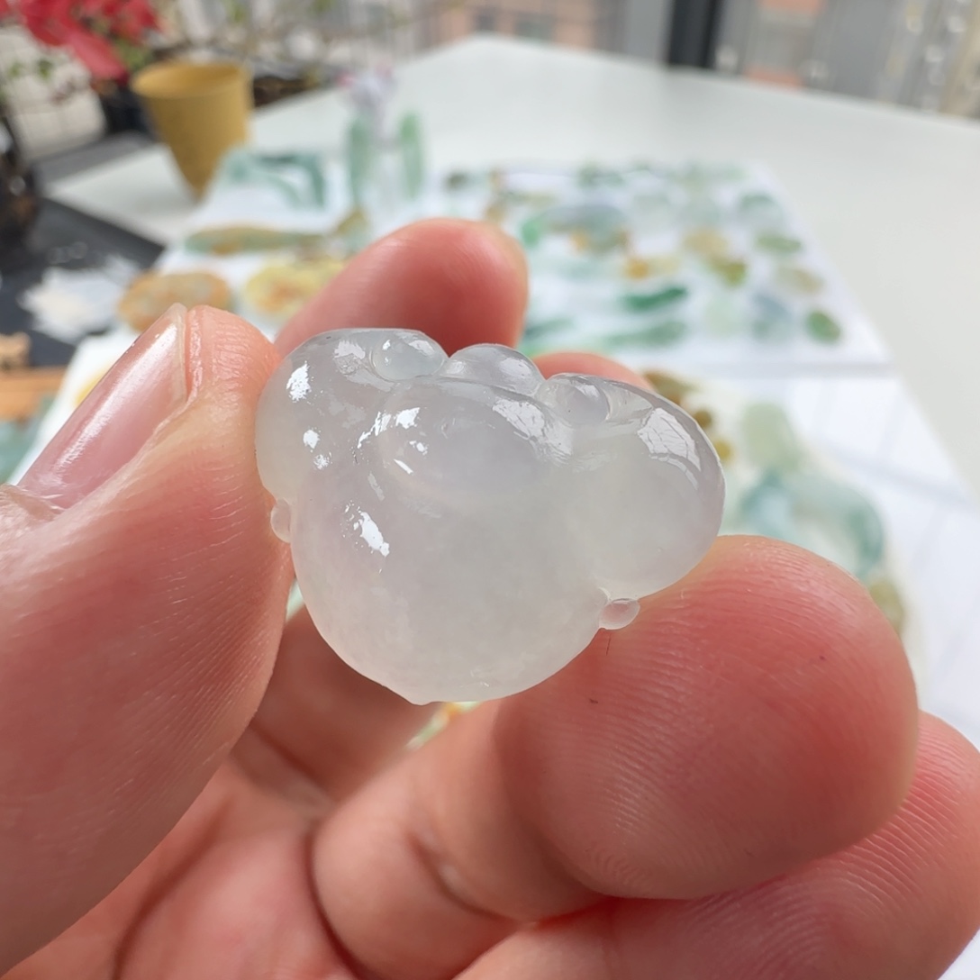 定制翡翠未镶嵌定制翡翠毛货不退不换