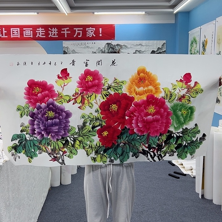 国画手绘国画作品