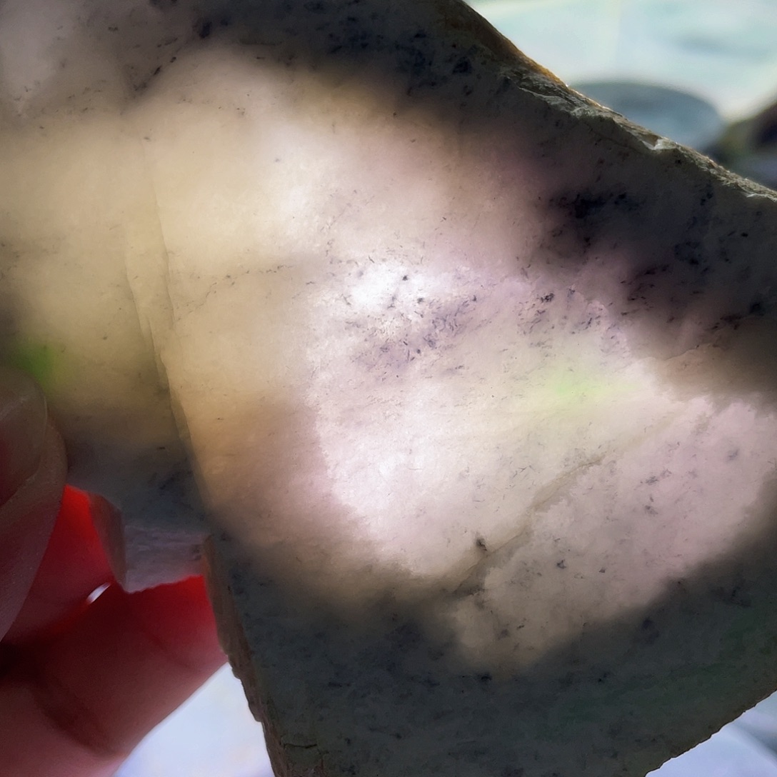 翡翠未镶嵌颈饰毛料35