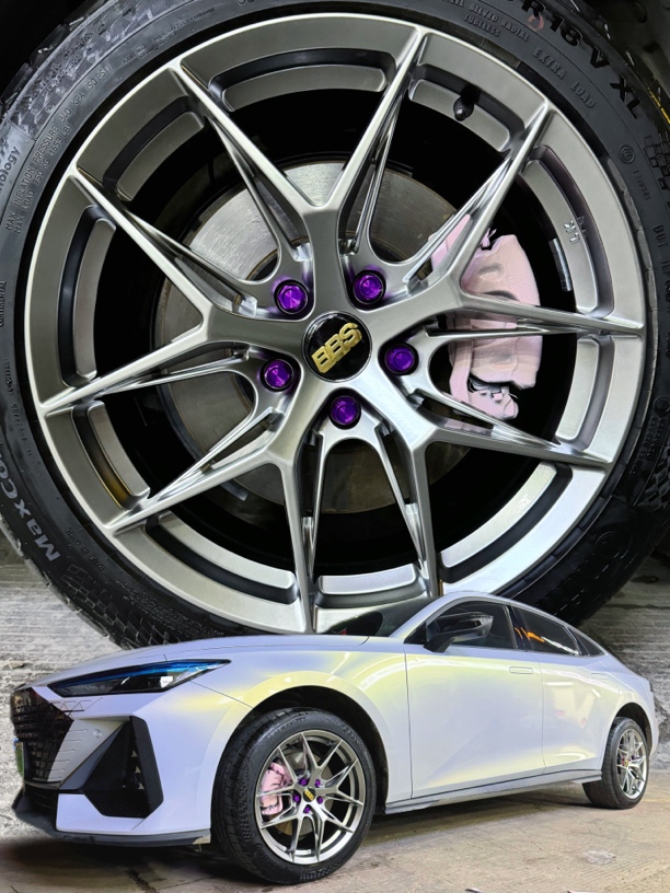 镂空bbs轮毂17 18 19寸适合车型 5-114.3-112-108-120