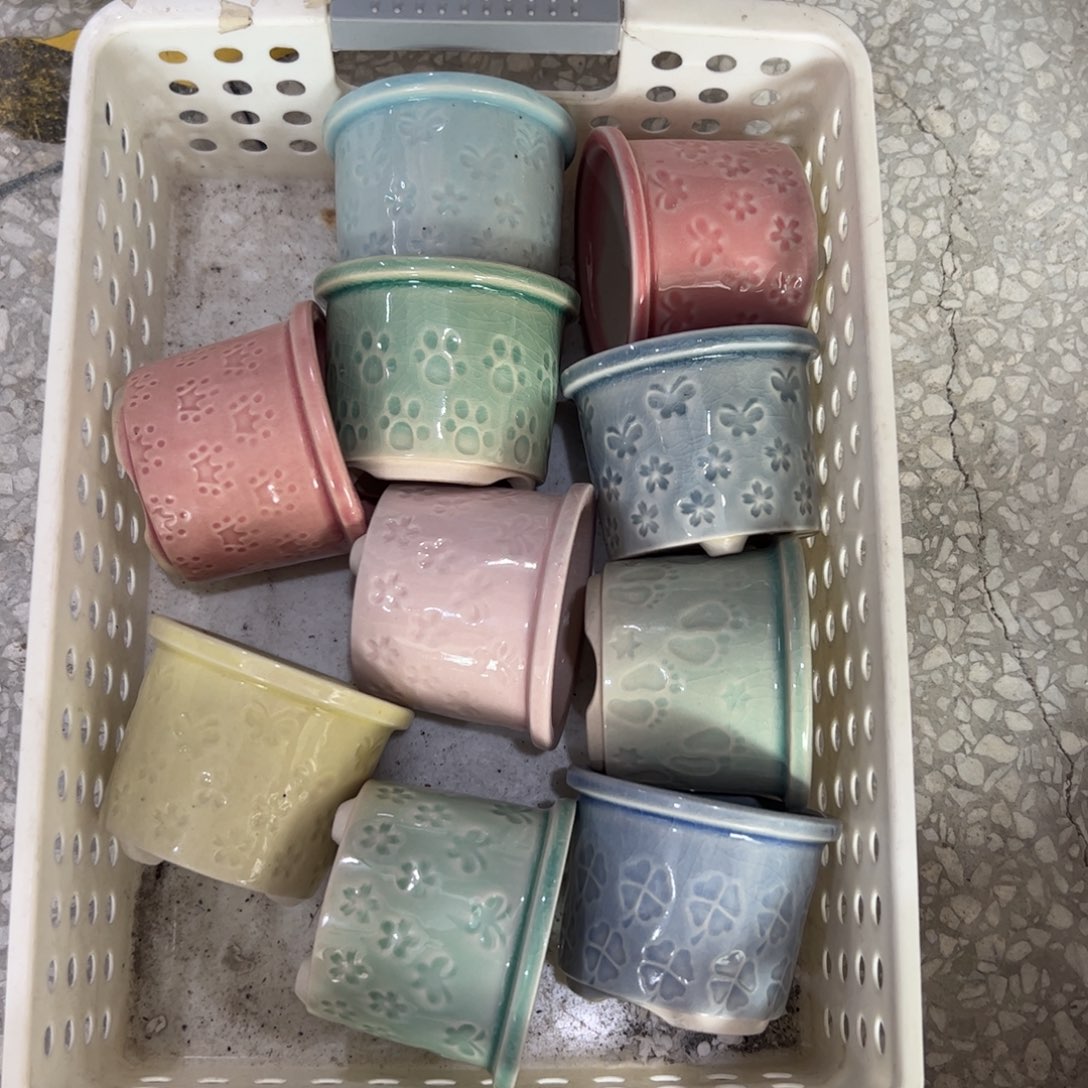 陶瓷多肉小花盆@@1683