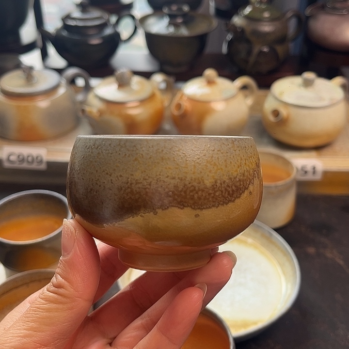 君***笑茶盏柴烧茶具柴烧茶具