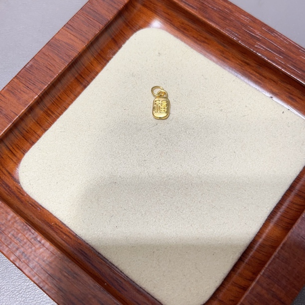 足金999小福牌配件DIY滴溜