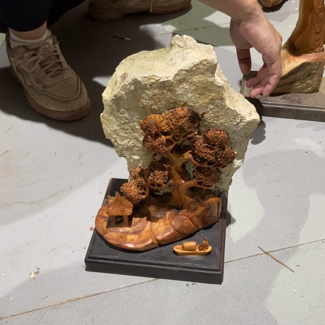 用***2木成品摆件福利放漏