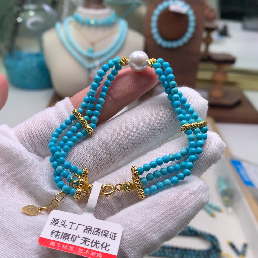 绿松石配饰未镶嵌